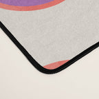 Retro Rainbow Smiling Faces Pattern Desk Mat Gallery Image 4