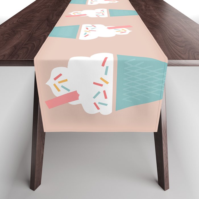Ice Cream (Peach) Table Runner Gallery Image 1