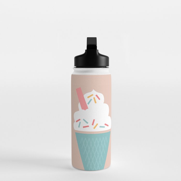 Ice Cream (Peach) Water Bottle Gallery Image 3
