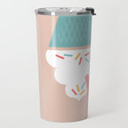 Ice Cream (Peach) Travel Mug Gallery Image 2