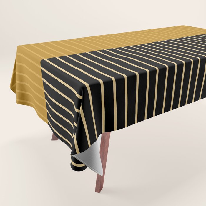 Color Block Lines XII Tablecloth Gallery Image 1
