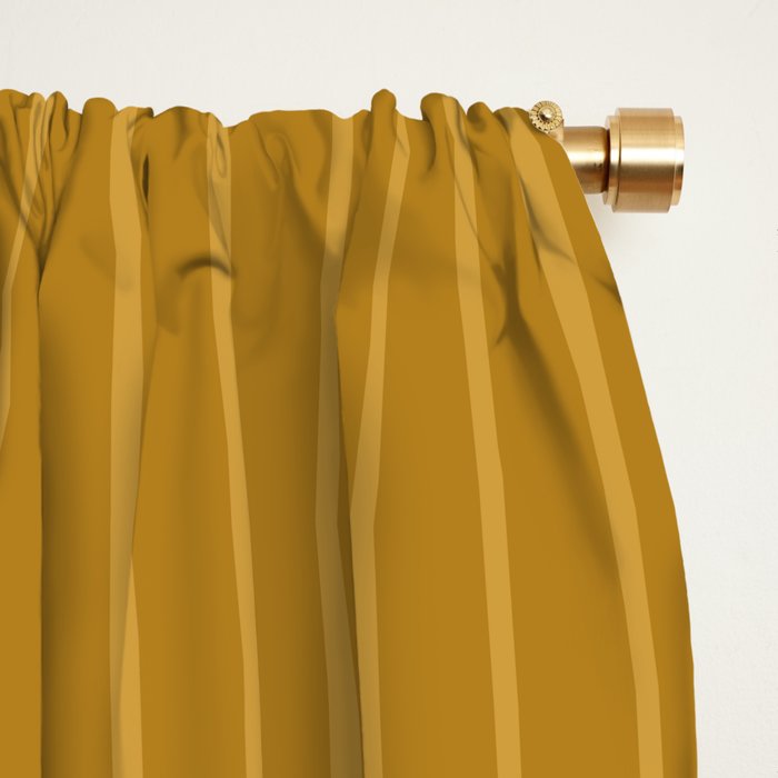 Color Block Lines XII Window Curtain Gallery Image 2