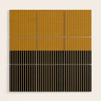 Color Block Lines XII Wood Wall Art Gallery Image 1