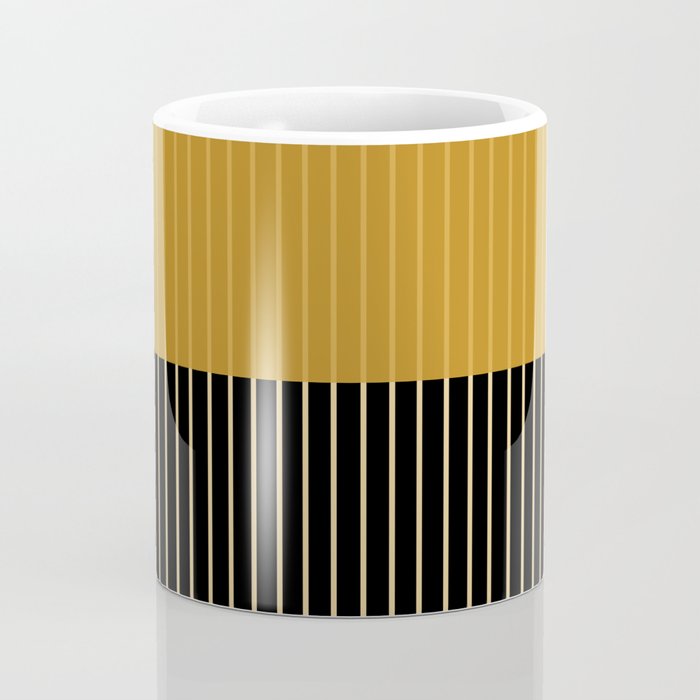 Color Block Lines XII Coffee Mug Gallery Image 4
