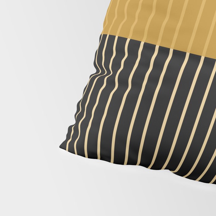 Color Block Lines XII Pillow Sham Gallery Image 4
