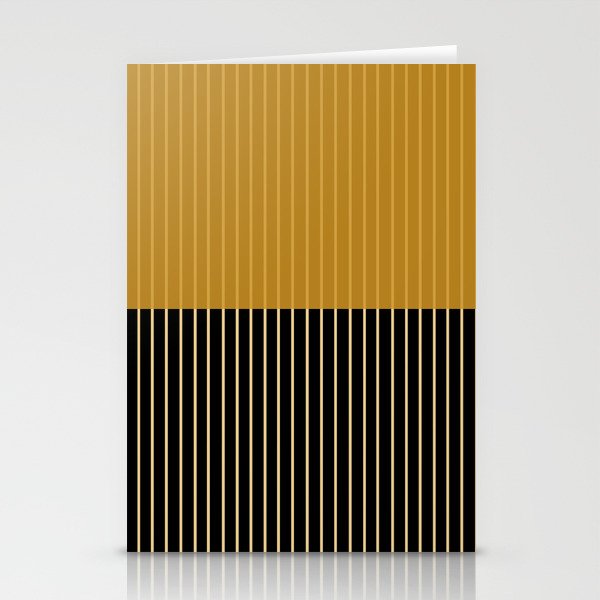 Color Block Lines XII Stationery Card Gallery Image 2