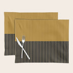 Color Block Lines XII Placemat Gallery Image 1