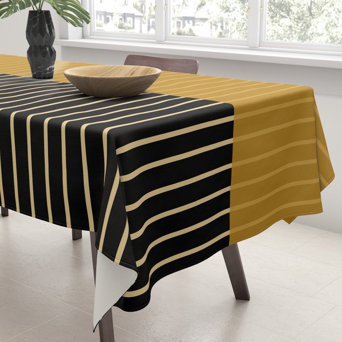 Color Block Lines XII Tablecloth Gallery Image 3