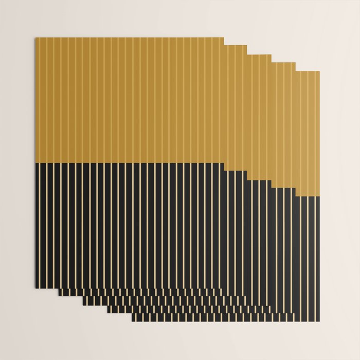 Color Block Lines XII Wrapping Paper Gallery Image 3