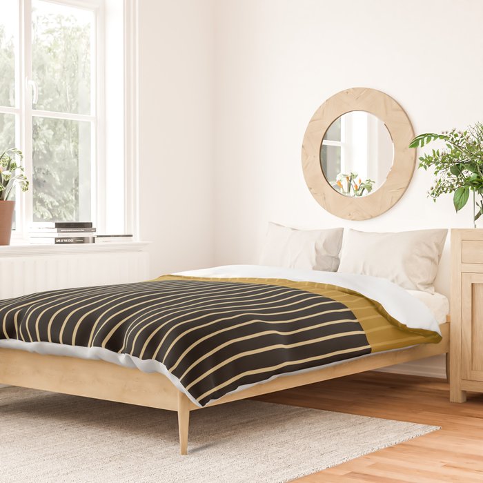Color Block Lines XII Duvet Cover Gallery Image 2