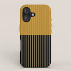 Color Block Lines XII iPhone Case Gallery Image 1
