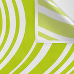 Wavy Stripes XXXVIII - Y2K Lime Green Wall Tapestry Gallery Image 3