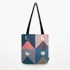 Moon Cat 2x2 Tote Bag Gallery Image 2