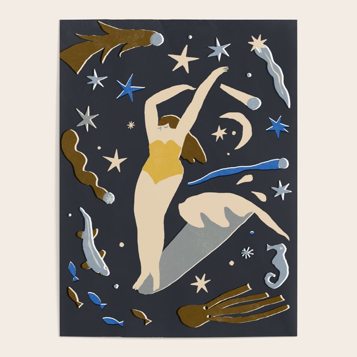 Space surf Poster Gallery Image 4