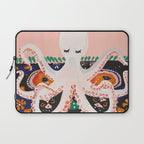 Meditating Octopus Laptop Sleeve Gallery Image 1