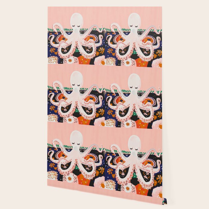 Meditating Octopus Wallpaper Gallery Image 2