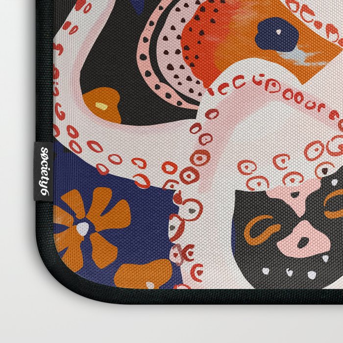 Meditating Octopus Laptop Sleeve Gallery Image 3