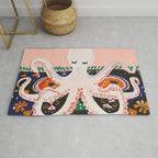 Meditating Octopus Rug Gallery Image 1