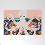 Meditating Octopus Welcome Mat Gallery Image 1