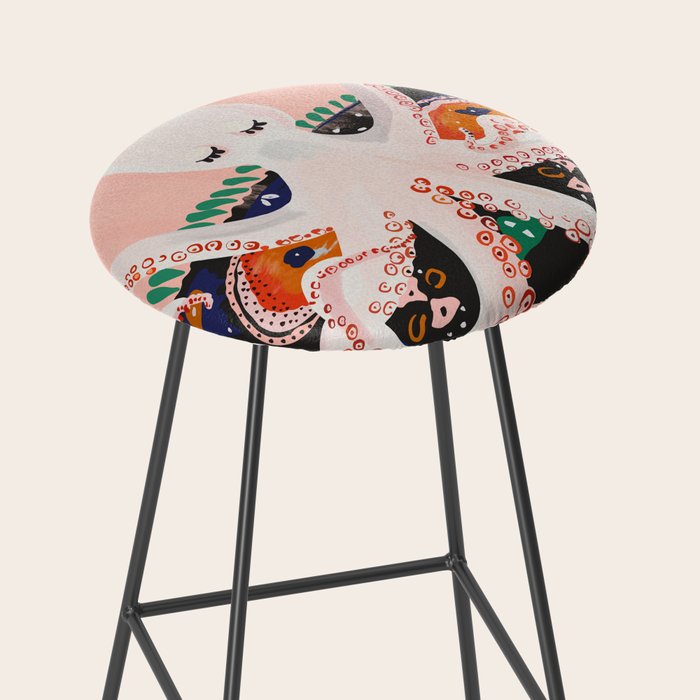 Meditating Octopus Stool Gallery Image 2