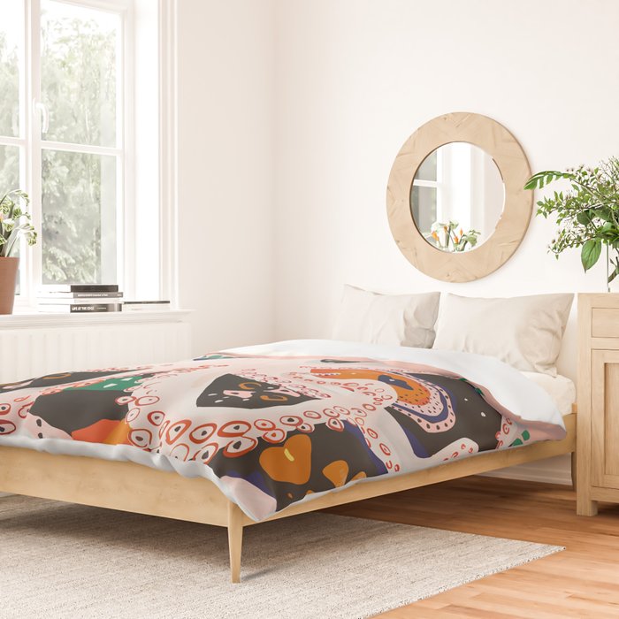 Meditating Octopus Duvet Cover Gallery Image 2