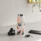 Meditating Octopus Water Bottle Gallery Image 4