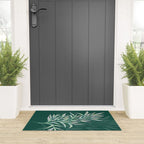 animal patterned Willow twig emerald Welcome Mat Gallery Image 3