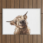 Highland Cow Outdoor Rug Gallery Image 1