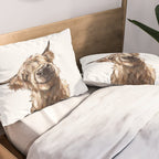 Highland Cow Pillow Sham Gallery Image 2