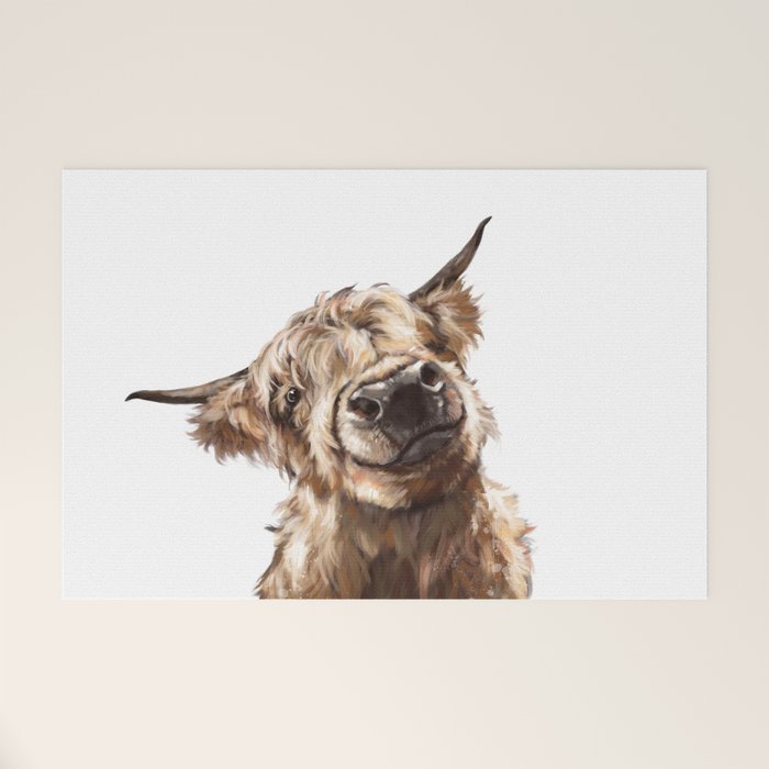 Highland Cow Welcome Mat Gallery Image 1