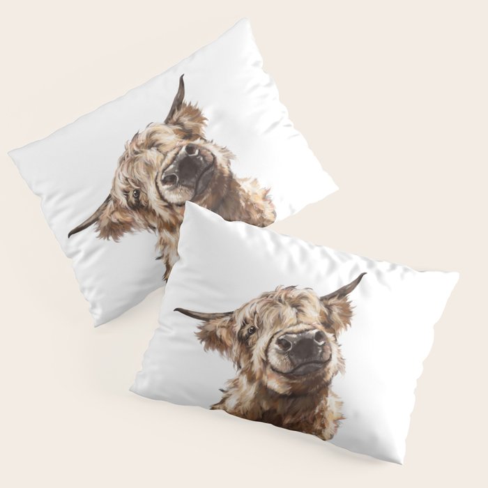 Highland Cow Pillow Sham Gallery Image 3