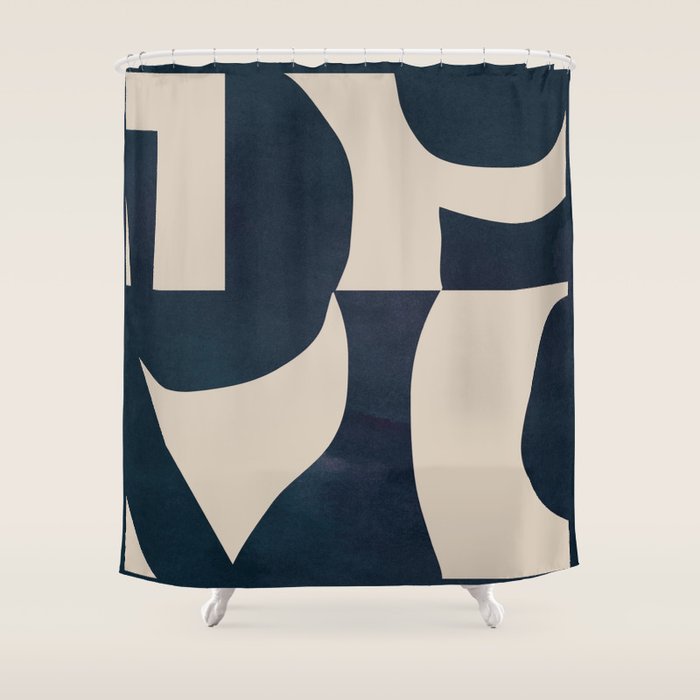 Minimalist 51 Shower Curtain Gallery Image 1