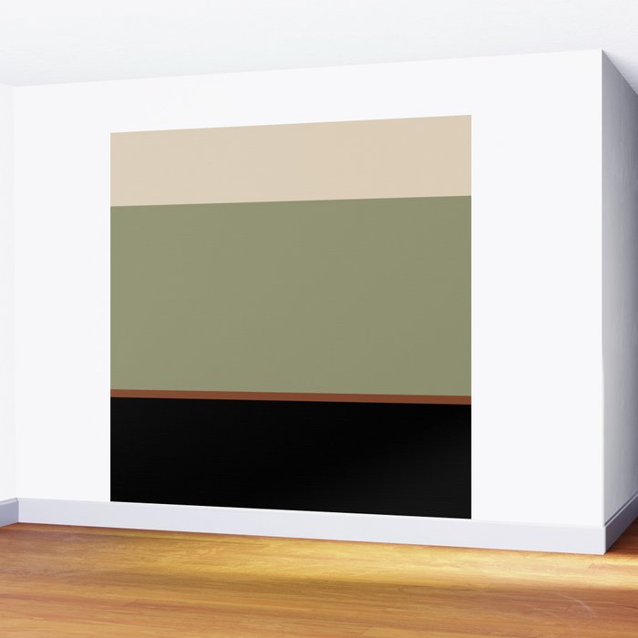 Contemporary Color Block XLVIII Wall Mural Gallery Image 2