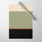 Contemporary Color Block XLVIII Wrapping Paper Gallery Image 1