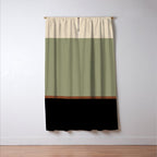 Contemporary Color Block XLVIII Window Curtain Gallery Image 3