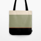 Contemporary Color Block XLVIII Tote Bag Gallery Image 1