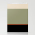 Contemporary Color Block XLVIII Stationery Card Gallery Image 2