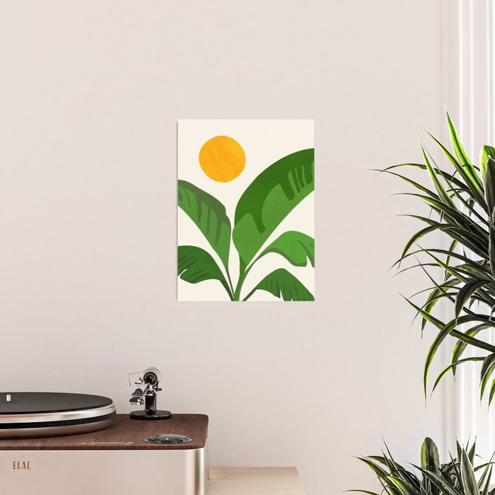 Above The Treetops / Tropical Plant Series Poster Gallery Image 2