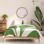 Above The Treetops / Tropical Plant Series Comforter Gallery Image 3