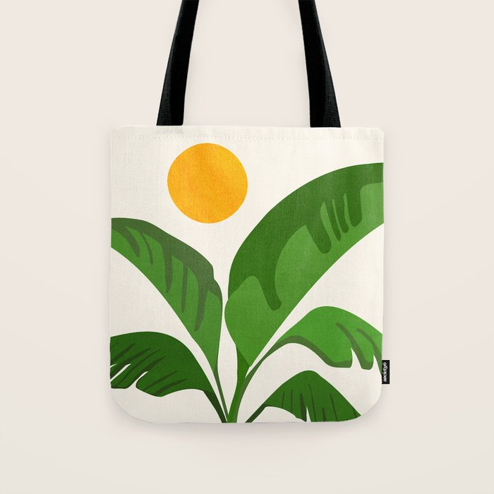Above The Treetops / Tropical Plant Series Tote Bag Gallery Image 1