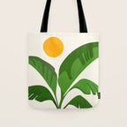 Above The Treetops / Tropical Plant Series Tote Bag Gallery Image 1