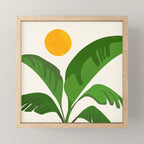 Above The Treetops / Tropical Plant Series Mini Art Print Gallery Image 1