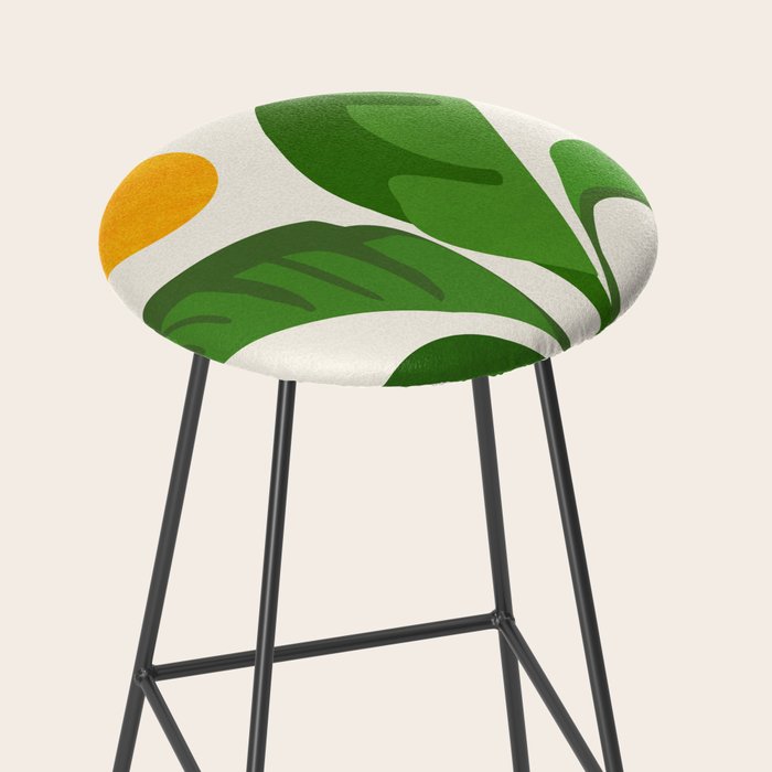 Above The Treetops / Tropical Plant Series Stool Gallery Image 2