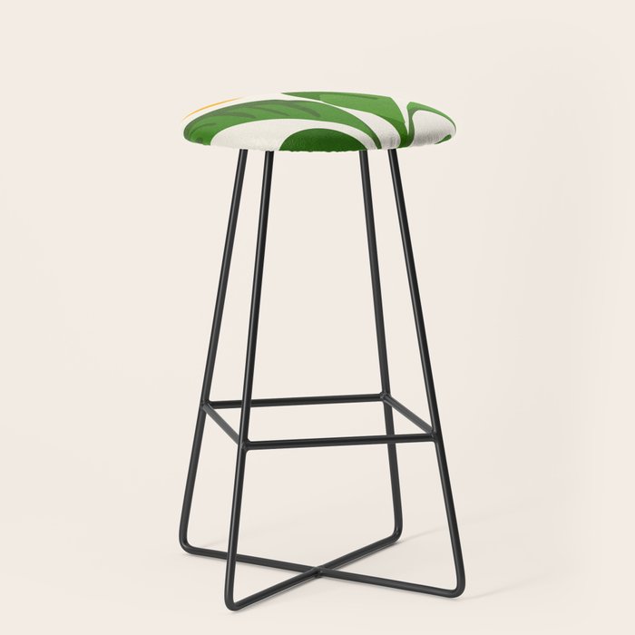 Above The Treetops / Tropical Plant Series Stool Gallery Image 1