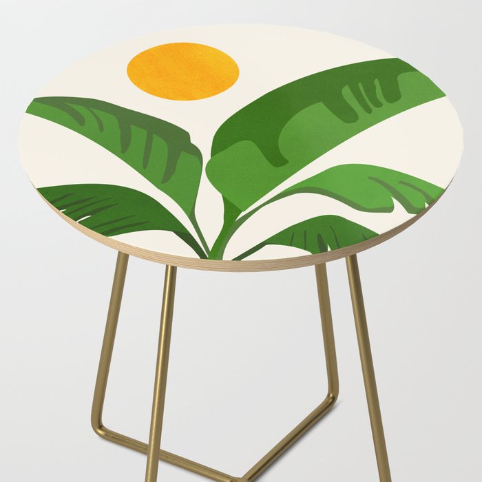 Above The Treetops / Tropical Plant Series Side Table Gallery Image 2