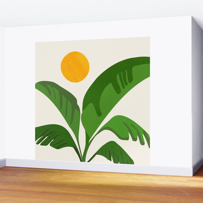 Above The Treetops / Tropical Plant Series Wall Mural Gallery Image 2