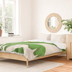 Above The Treetops / Tropical Plant Series Duvet Cover Gallery Image 2