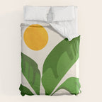 Above The Treetops / Tropical Plant Series Duvet Cover Gallery Image 6