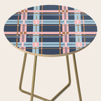 Dark Bold Linear Harmony Side Table Gallery Image 2