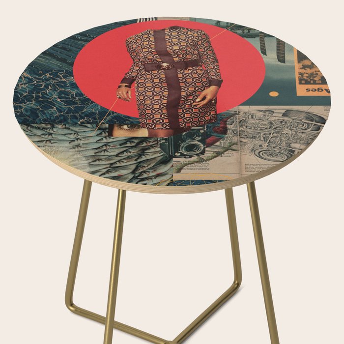 I looked into the Eye of this World Side Table Gallery Image 2